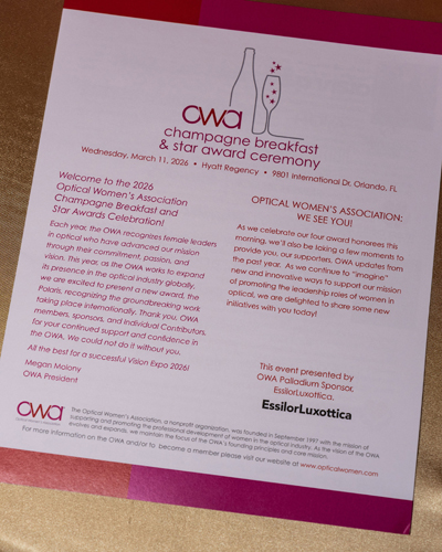 OWA - 2026 Vision Expo West - 1