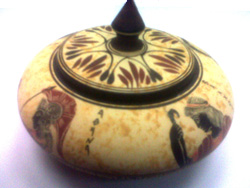 Greek Pyxis vessel